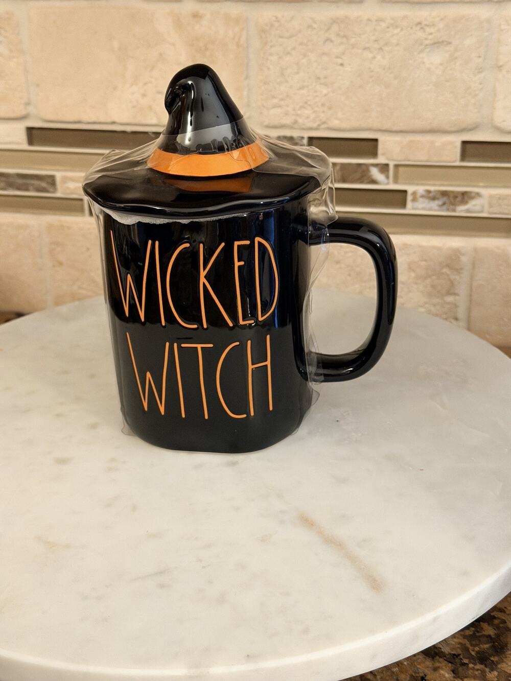 Rae Dunn Wicked Witch Mug with Topper